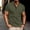Army Green, variant on Mens Short Sleeve Button down Shirts Mens Tshirts Cotton Vneck Summer Tops Casual Teens Oversized Tshirts for Men Plain my orders placed