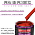 thumbnail image 4 of Restoration Shop Reptile Red Acrylic Urethane Auto Paint - Gallon Paint Color Only, Single Stage High Gloss, 4 of 5