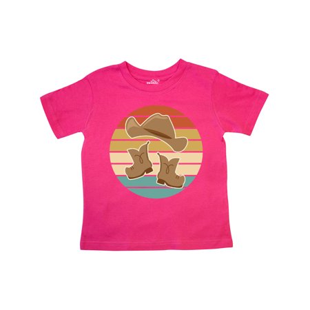 

Inktastic Cowboy Hat and Boots Gift Toddler Boy or Toddler Girl T-Shirt
