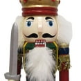 thumbnail image 5 of 12 inch Height Wooden Nutcracker Soldier Ornaments Handcraft, 5 of 10