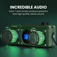 thumbnail image 2 of Altavoz Bluetooth Avantree Boombyte Radio FM portátil verde, 2 of 7