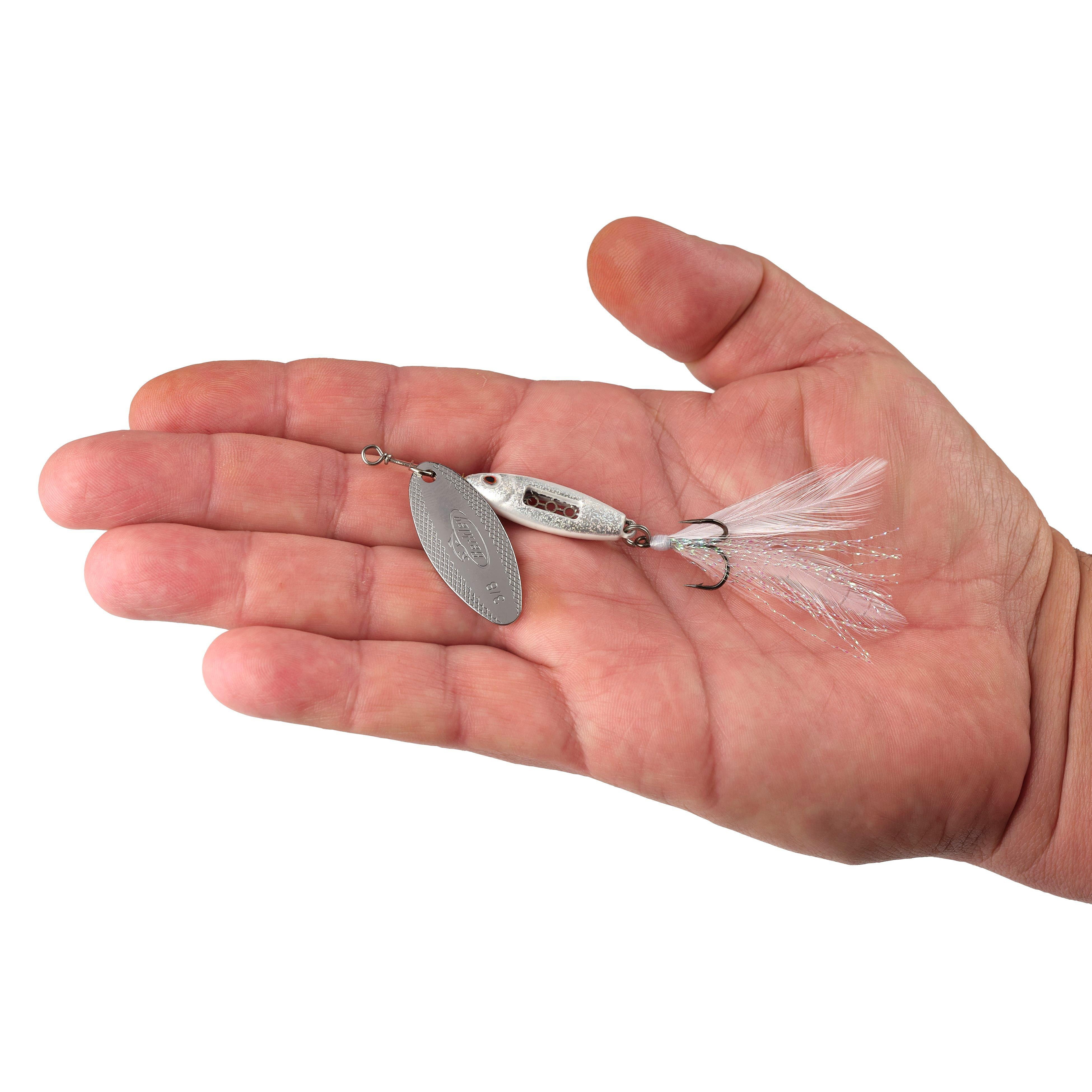 Berkley Dough Rider Minnow, 3/8 oz, White Flash