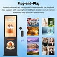 thumbnail image 2 of YCKJNB 55 inch Indoor Digital Kiosks Advertizing Screen IPS Full HD LCD Screen Floor Standing Digital Signage Interactive Display with WiFi HDMI/USB Input Auto AD Player, Android OS, 2 of 6