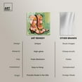 thumbnail image 6 of Wildflower Cowboy Boots Acrylic Trendy Cowboy Decor by Art Remedy, Ready to Hang, 30 x 30, 6 of 7