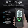 thumbnail image 4 of 3in1 Multifunctional Electric Field Magnetic Field RF Radiation Detector Handheld Electromagnetic Radiation Tester EMF Meter Portable Radio Frequency Detect Meter, 4 of 6