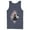 Navy Blue, variant on Men's Batman Caped Crusader Prism Tank Top Navy Blue Small