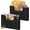 Black-2P, variant on Magnetic File Holder, Magnetic Hanging Wall File Organizer, Pocket Paper Magazine Mail Organizer for Refrigerator,Notebooks,Planners,Letter