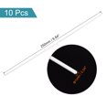 thumbnail image 4 of Uxcell 9.84inch Rod Round Solid Bar for Architectural Model Making ABS Plastic White 10pcs, 4 of 6
