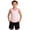 A209 Pink, variant on Girls Sleeveless Athletic Tank Top Scoop Neck Contrast Binding Active Shirts Breathable Fitness Camisole Casual Summer Sportswear Gym Training Clothes