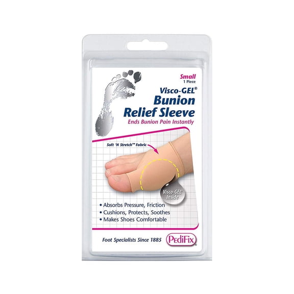 PediFix Visco-gel Bunion Relief Sleeve, Small