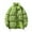 Green, variant on Men's Autumn And Winter New Thick Warm Corduroy Coat Cotton Padded Jacket