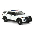 thumbnail image 2 of 2022 Ford Police Interceptor Utility White "Hot Pursuit" "Hobby Exclusive" Series 1/64 Diecast Model Car by Greenlight, 2 of 5