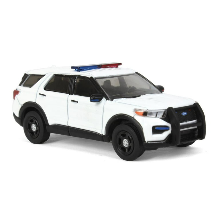 Greenlight Collectibles 1/64 Blank White 2022 Ford Police