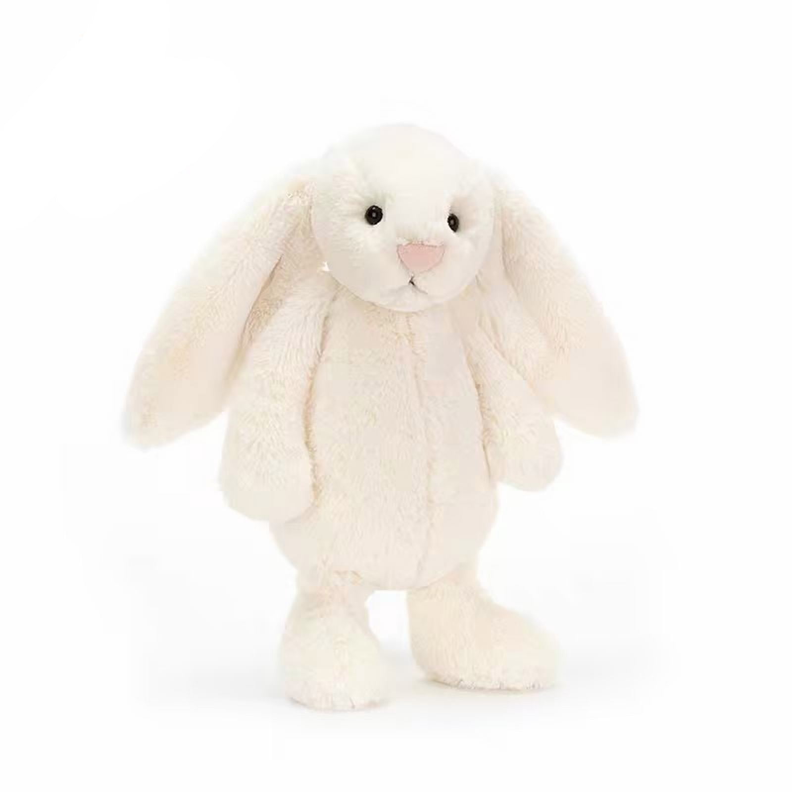 Jellycat Bashful Tulip White Bunny Stuffed Animal,14.2 Inch Rabbit Plush Toy for Kids