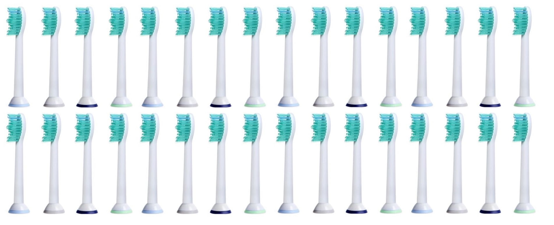 Sonicare compatible replacement toothbrush heads - 32 pack - Walmart