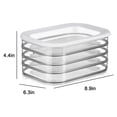 thumbnail image 2 of Contenedor de Almacenamiento de Tocino para Refrigerador, Contenedor Apilable para Fiambres, Contenedor de Jamón y Queso para Refrigerador, Almacenamiento en Frío, 2 of 5