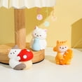 thumbnail image 3 of Dserhfy Cute Cat Whisker Collector 3D Cartoon Cat Sculpture Pet Beard Holder Resin Cat Whisker Vase Mini Pet Vibrissae Keepsake Sympathy Gift for Cat Lovers, 3 of 7