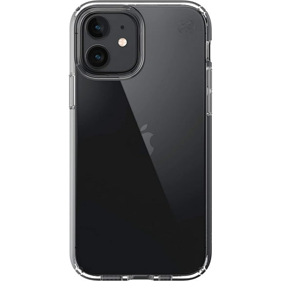 Speck Presidio Perfect-Clear Case for iPhone 12 Pro Max, Clear