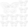 thumbnail image 1 of Shisuyan 10pcs Butterfly Design 3d Patches Embroidered Butterfly Cloth Pastes Clothes Decor, 1 of 8