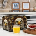 thumbnail image 6 of Lsque Vintage Pattern Bald Eagle Print 4 Slice Toaster Cover , Kitchen Appliance Dustproof Protector , Toaster Protector Dustproof Kitchen Appliance Cover, 6 of 7