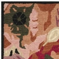 thumbnail image 2 of SAFAVIEH Martha Stewart Poppy Floral Wool Area Rug, Red, 3' x 5', 2 of 3