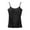 Black, variant on Timegard Bras for Women Tank Tops with Built in Bra Scoop Neck Sleeveless Underwear Comfy Camis Tops