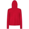 thumbnail image 3 of Women's Levelwear Red Texas Rangers Sweet Sizzle Tri-Blend Hoodie, 3 of 3