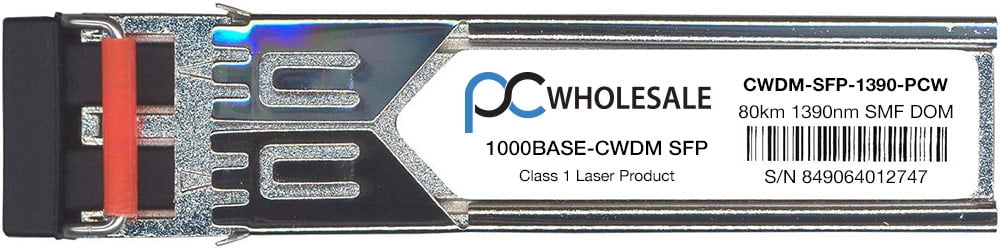 Cisco Compatible CWDM-SFP-1390 1000BASE-CWDM SFP Transceiver by Cisco
