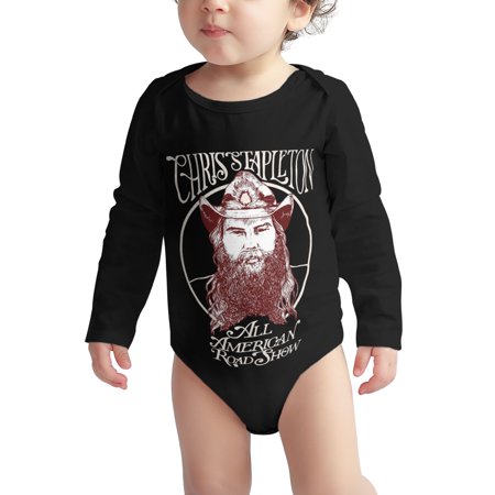 

Chris-Stapleton s Baby Boy Girl Long Sleeve Bodysuit Snap Closure 2 Years