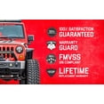 thumbnail image 4 of Rough Country Front Black Steel Grab Handles for 07-18 Jeep Wrangler JK - 6501, 4 of 9