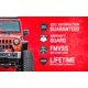 thumbnail image 4 of Asas de agarre para Jeep JK, parte delantera rugosa, de acero negro, 4 of 5
