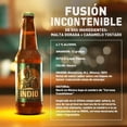 thumbnail image 3 of Cerveza oscura Indio 12 pack botellas de 355 ml c/u, 3 of 4