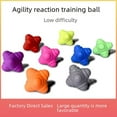 Newce toy hexagonal ball high elastic reaction ball agility ball direction changing ball speed