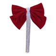 thumbnail image 2 of Bowknot Hair Clip Styling Headdress for Valentine's Day Anniversary 2x Hugo pinza para el pelo con lazo y borlas, 2 of 10