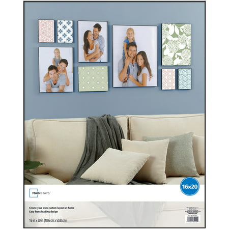 Mainstays 16x20 Format Picture and Poster Frame, (Best Frame Size For 16x20 Print)
