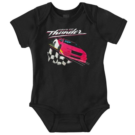 Retro 90s Days of Thunder Racing Film Bodysuit Jumper Boys Infant Baby Brisco Brands NB