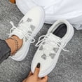 thumbnail image 6 of Women's & Man Casual Shoes Casual Fashion Sneaker With Shimmering Upper Flat Design For Versatile Everyday Wear, 6 of 9