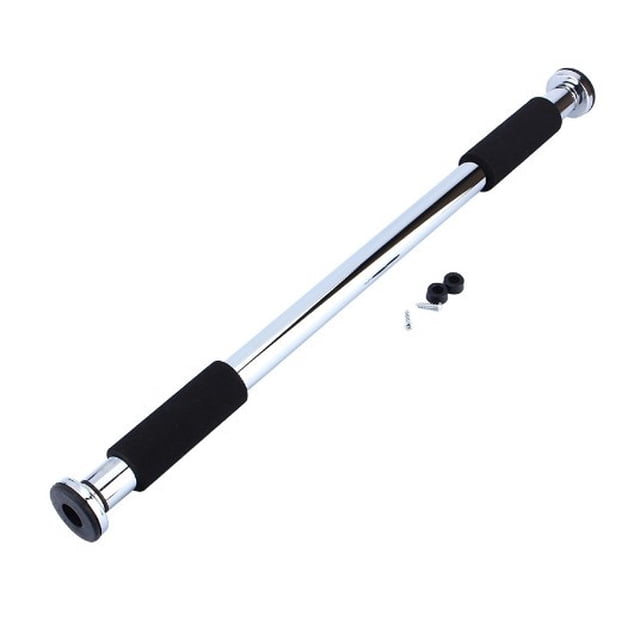 Barre de Traction Montée sur Porte pour Gym à Domicile : Installation Sans Perçage, Réglable 62-100cm, Design à Barre Simple/double, Équipement D\'entraînement Physique Intérieur Gain de Place pour Entraînement de Force et Musculation, Durable
