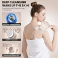 thumbnail image 5 of Electric Body Brush Back Scrubber for Shower, Auto Spinning Exfoliating Massage Bath Brush Rechargeable, Dual Long Handle, Deep Cleansing, Waterproof, Rotating Body Brushes with 4Brush Heads, 5 of 16
