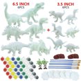 thumbnail image 3 of Set de pintura de dinosaurios HUOGUO Creative DIY 3D Graffiti (64 piezas), 3 of 5