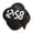 Black, variant on Mini Clovers Clocks for Pen 12mm Ballpoint Pen Watch Digital Electronic Watch