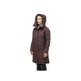 thumbnail image 3 of Nobis Alissa Midi Fitted Parka - Women's, Burgundy, Extra Small, 3 of 5