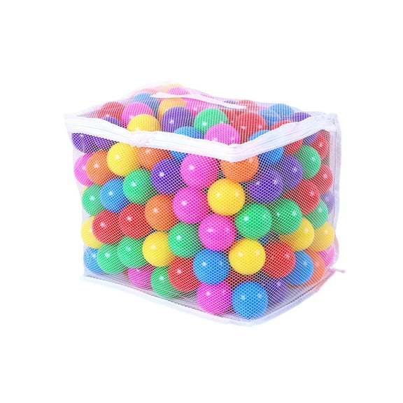 PlayMaty 200Pcs Play Ball Pit Balls - Phthalate Free BPA Free Colorful Plastic Ocean Pool Balls for Kids Swim Pit Fun Toys for Toddlers and Baby Playhouse Play Tent Playpen(Colorful)