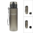 thumbnail image 1 of Sports Water Bottle, Button Lid 550ml Stylish Look Sports Bottle Frosted  For Exercise, 1 of 8
