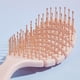 thumbnail image 2 of Light Green Detangling Hair Brush - Comfortable Plastic, Anti-tangle, Smooth Massage, Wet & Dry Maze Shape Wide Tooth Comb, 2 of 5