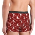thumbnail image 3 of Fotbe Christmas Deer Head Men’s Total Support Pouch Boxer Briefs, X-Temp Cooling, Moisture-Wicking Underwear, Regular, Long-leg and Trunk-Medium, 3 of 6