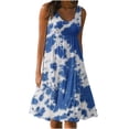 thumbnail image 1 of Vestido suelto de playa sin mangas con estampado informal de verano para vacaciones con estilo para mujer OAVQHLG3B Store  lin121212, 1 of 5
