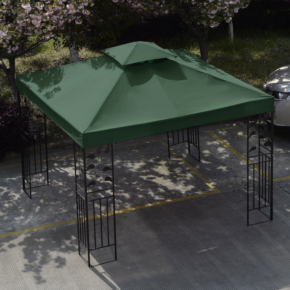 10' X 10' Gazebo Top Cover Patio Canopy Replacement 1-Tier ...