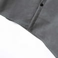 thumbnail image 7 of Jackets for Men 2025 Fall Winter Long Sleeve Button Down Collared Casual Loose Jacket with Pockets Outerwear Coat, 7 of 7