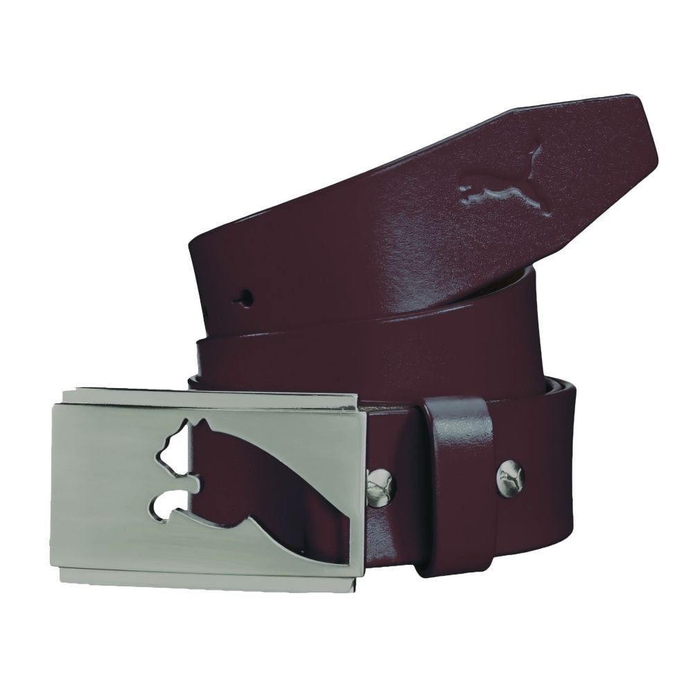 puma leather belt